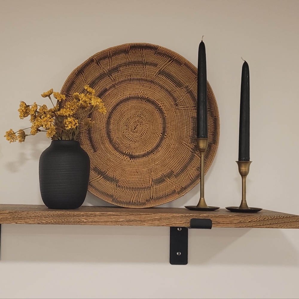 Brown Wall Basket Decor